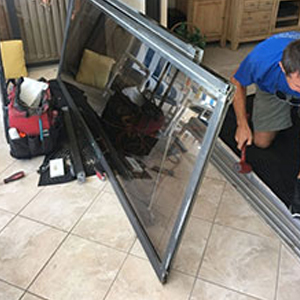 sliding glass door frame repair Santa Clarita